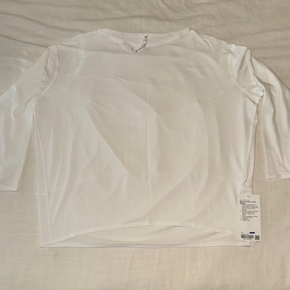 ๐ ๐Womenโs Lululemon Back In Action Long Sleeve Top โ Size 12 - Picture 2 of 11